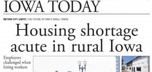 Housing shortage acute in rural Iowa